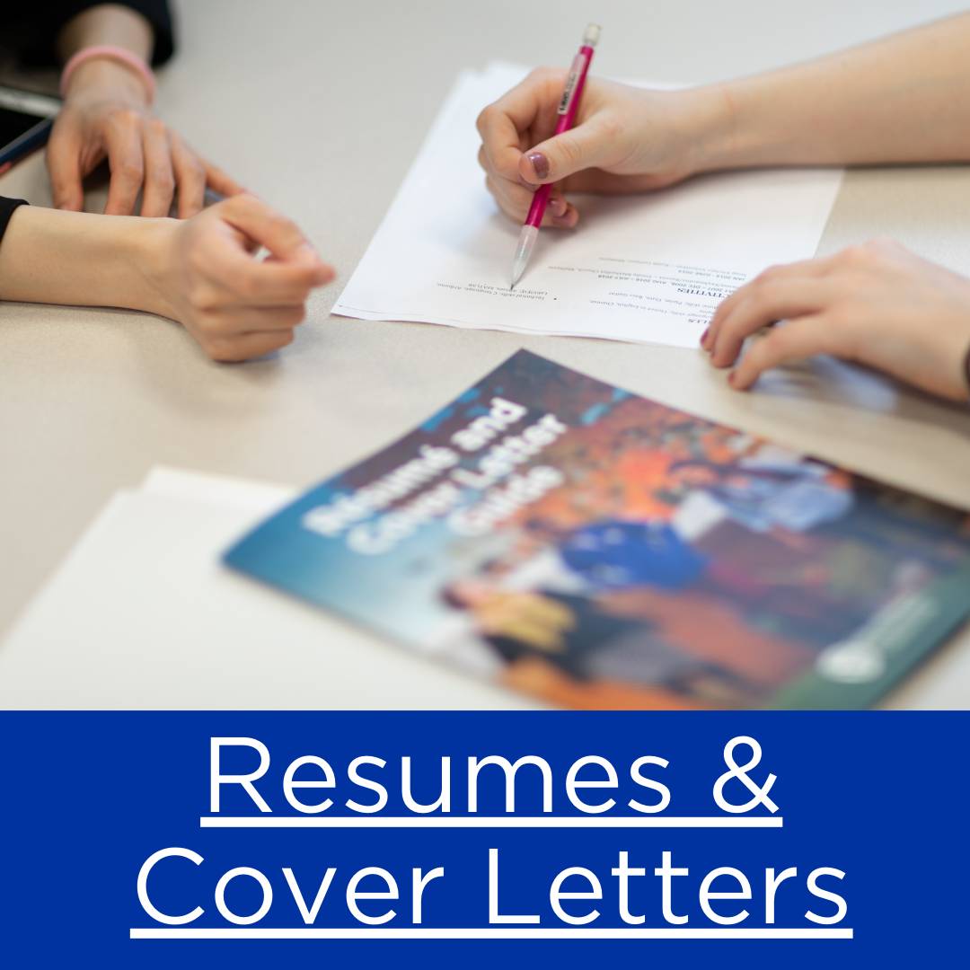 resume and cover letter